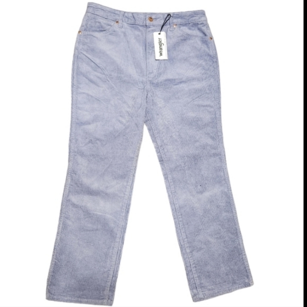 WRANGLER NWT WOMEN'S 603 WILD WEST HIGH RISE CORDUROY STRAIGHT JEAN